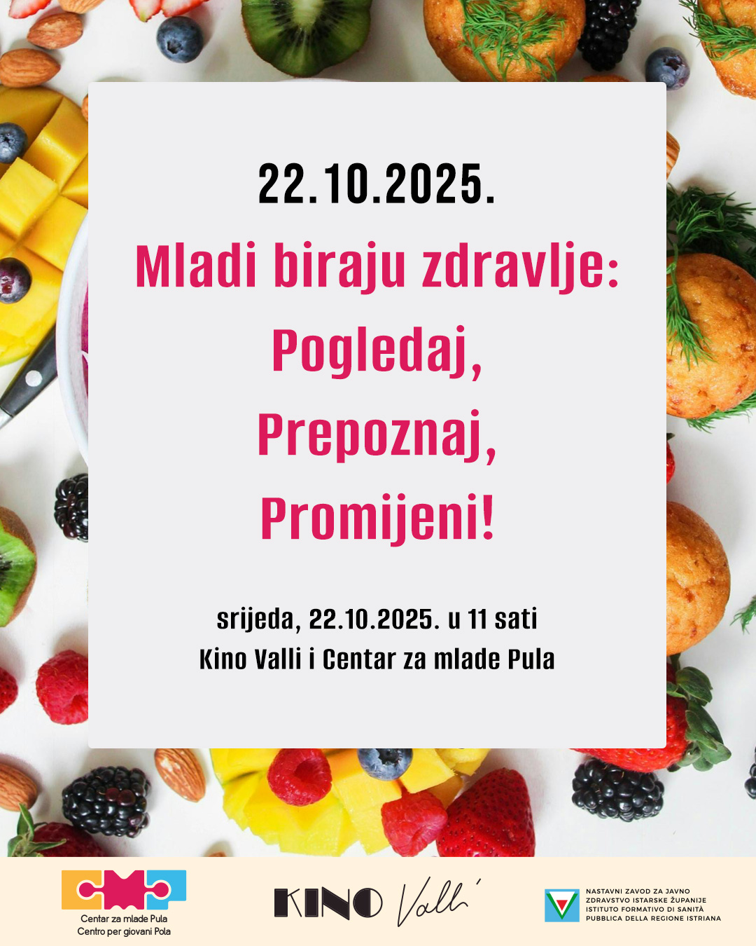 mladi biraju zdravlje